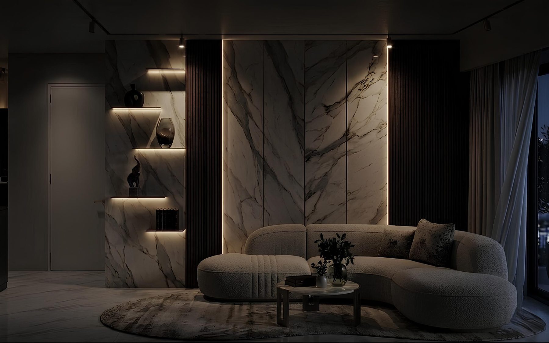 Two-Room Apartment — One Floreasca Towers — 4