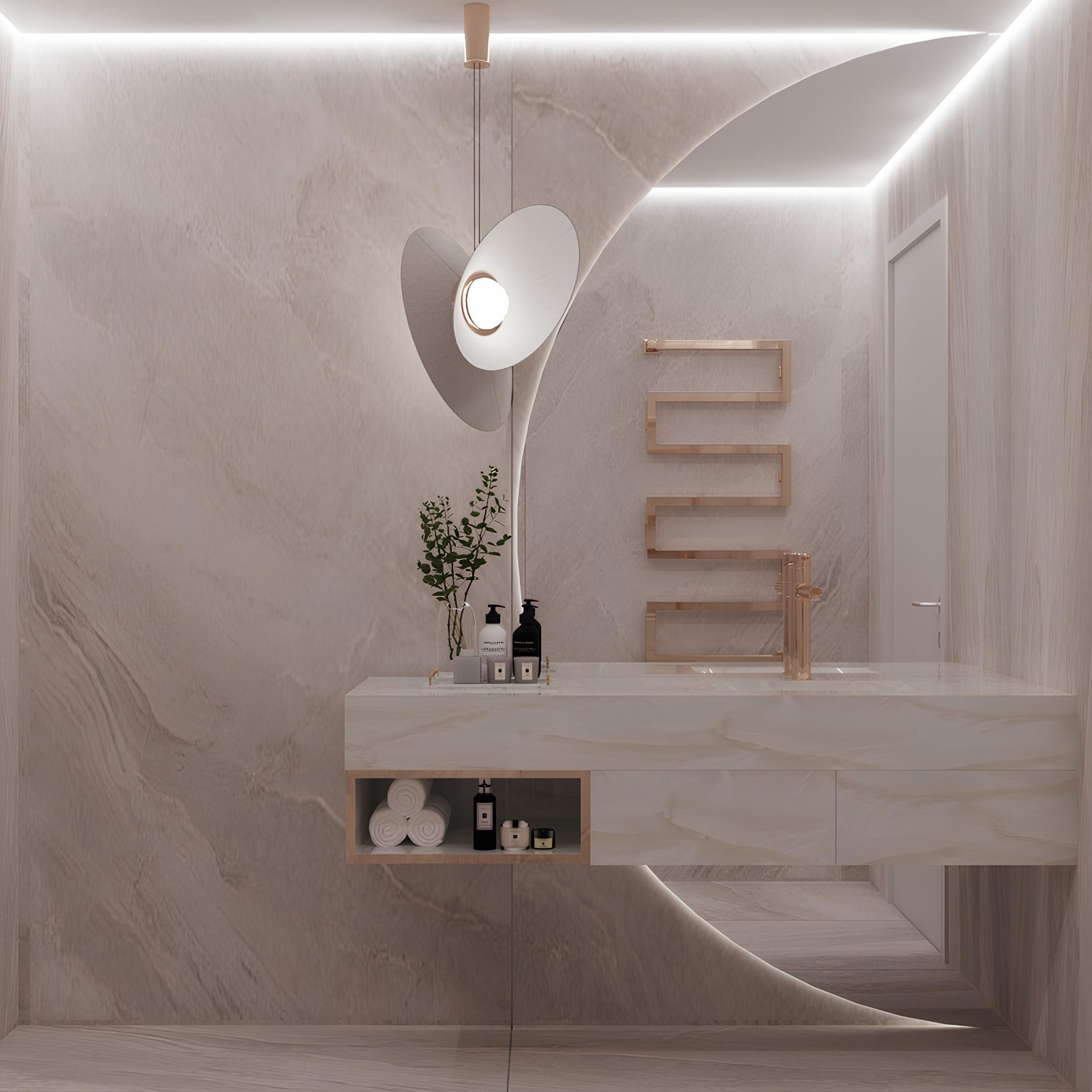 Two-Room Apartment — One Floreasca Towers — 9