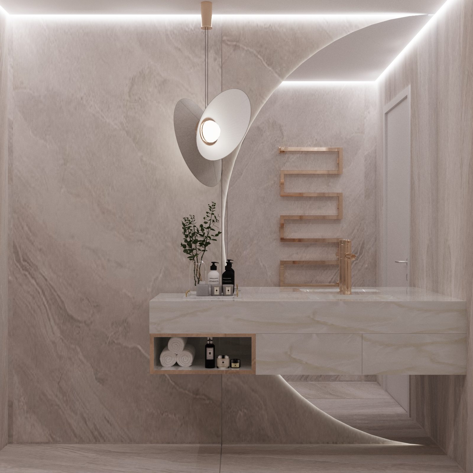 Four-Room Apartment — One Lake Club